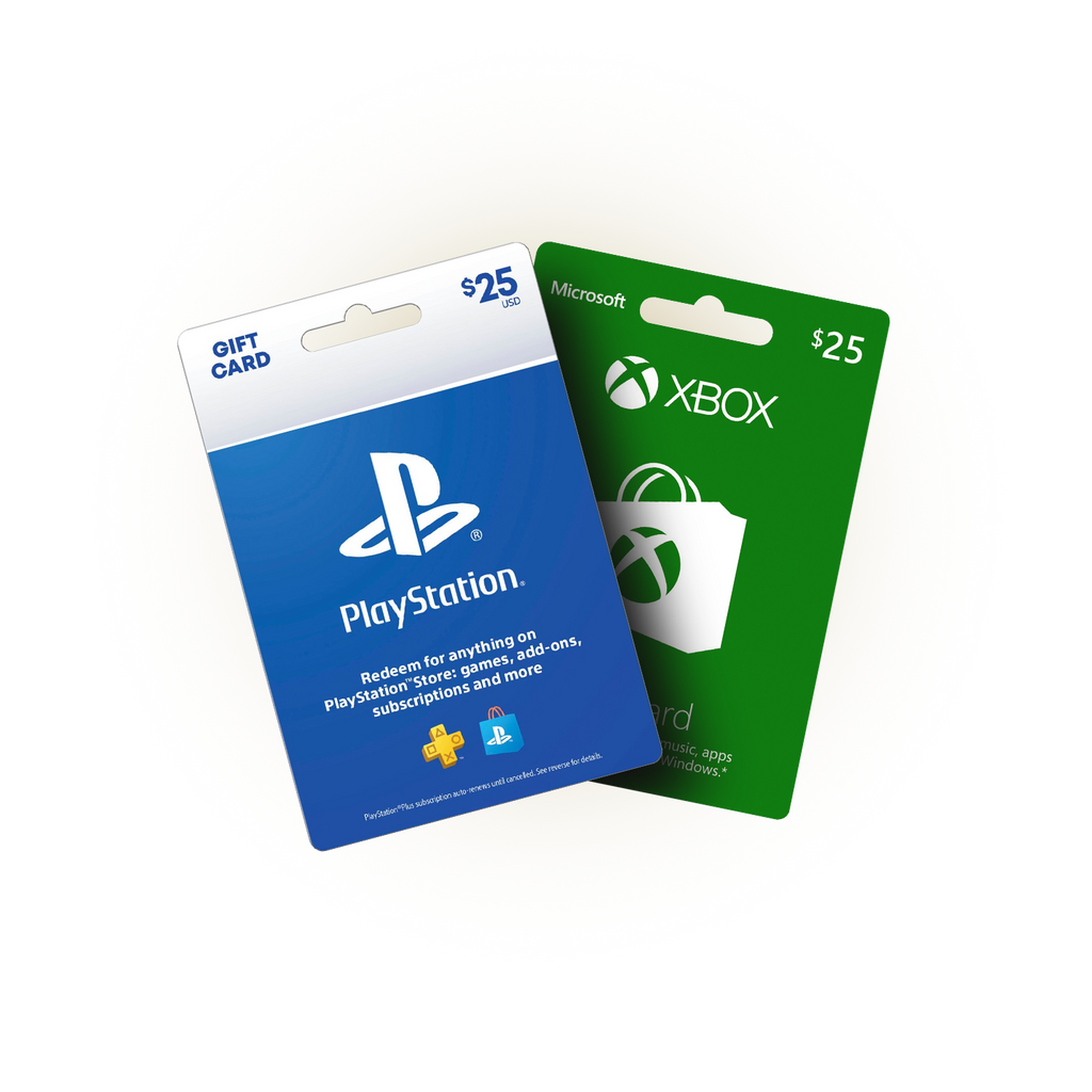 $25 Gift Card to Xbox/Playstation Store (US only)